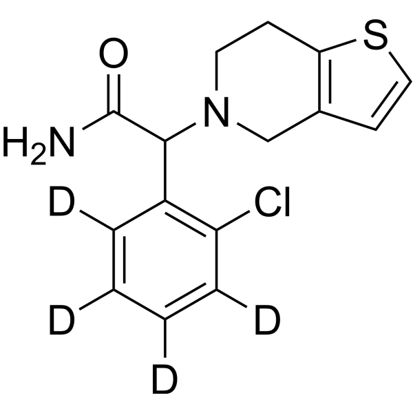 rac-Clopidogrel Amide-d4 1219423-91-2